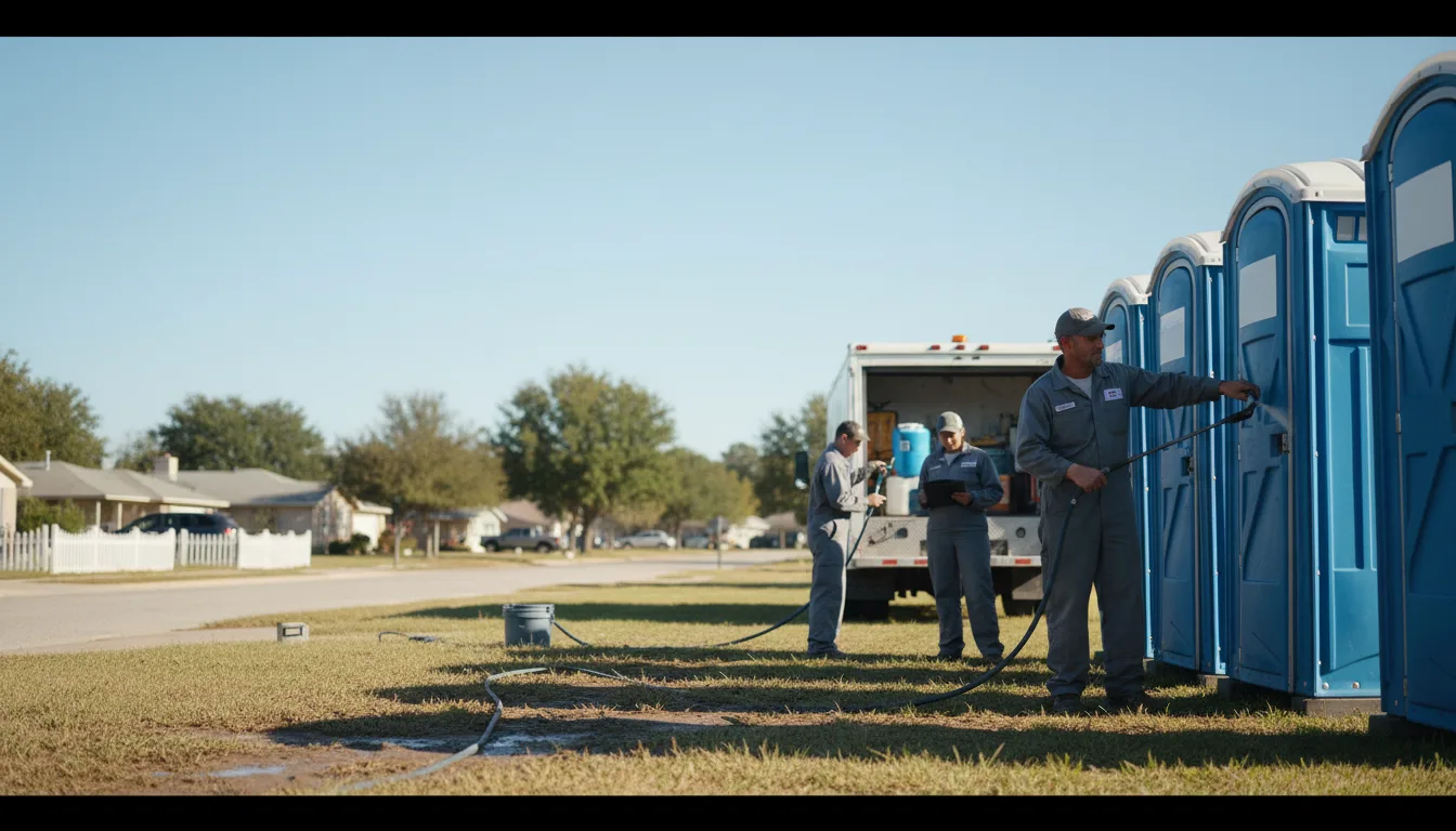 Long-Term Portable Toilet Rental in Collison, IL near me